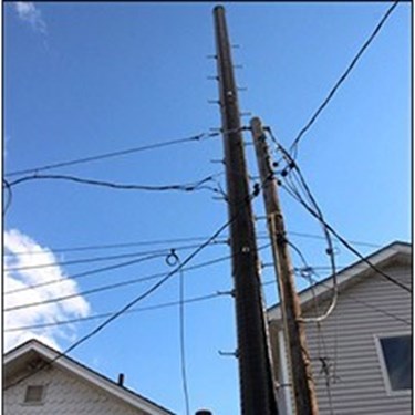Composite Utility Poles in projects