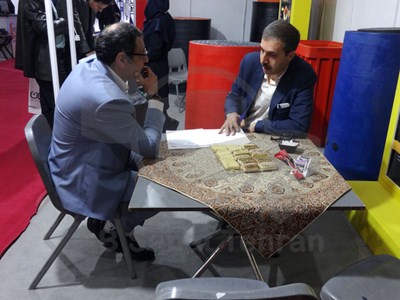 آب صنعت تهران در نمایشگاه مخابرات - تلکام 2019
