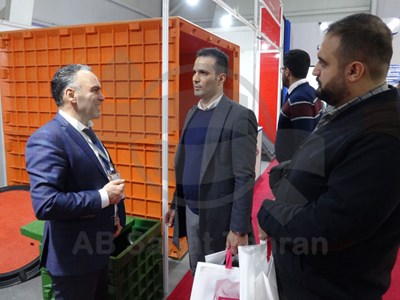 آب صنعت تهران در نمایشگاه مخابرات - تلکام