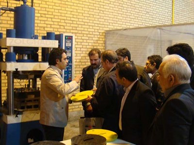 بازید از کارخانه آب صنعت تهران تولید کننده محصولات کامپوزیت-8