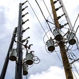 Pictures of Composite Utility Poles
