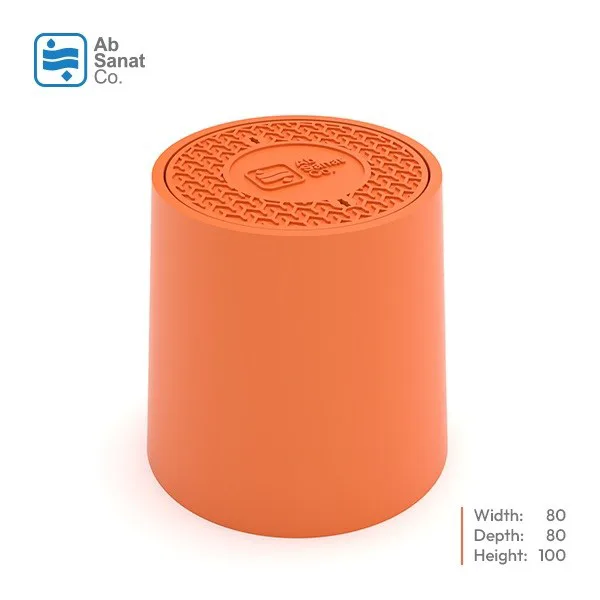 هندهول یکپارچه استوانه سایز 80 ارتفاع 100