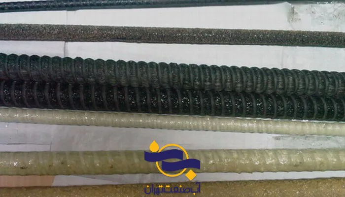 میلگردهای کامپوزیتی چند نوع دارند انواع میلگردهای کامپوزیتی
